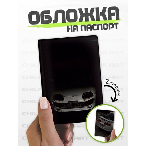 фото Обложка для паспорта chilart, белый, черный, бежевый, красный