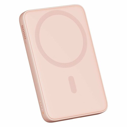 Внешний аккумулятор Aukey MagFusion Slim 5000 мАч розовый PB-MS03 229000₽
