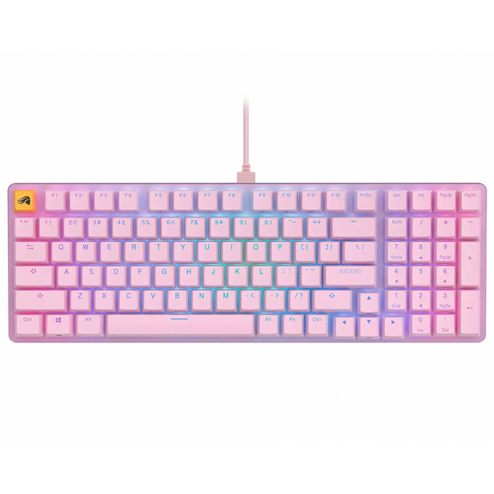 Клавиатура Glorious GMMK 2 Full Size (96%) Pink Pre-Built Fox Linear Switch