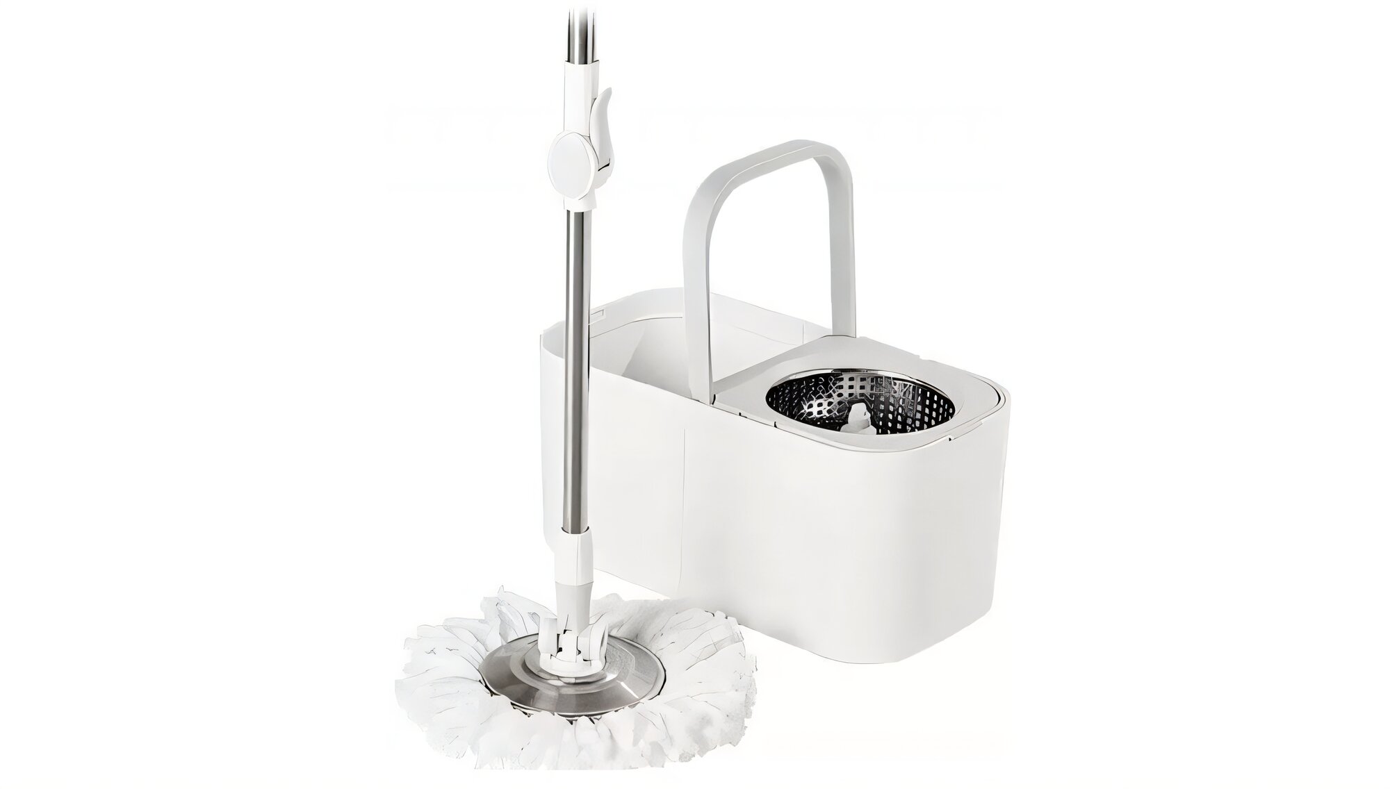 Картинки Набор Xiaomi Quange швабра с ведром-отжимом White QJ030401