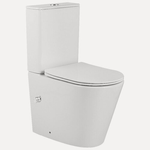 Изображение товара Унитаз CeramaLux 2179-BD безободковый с функцией биде и смесителем