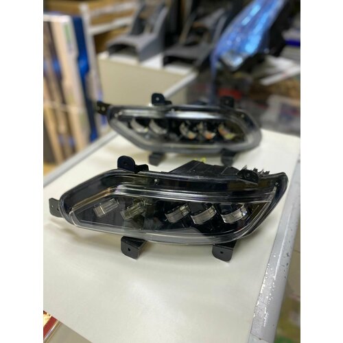 Фара противотуманная LED (светодиодная), комплект, Ravon Gentra/Daewoo Gentra