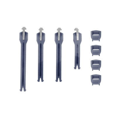 Стрепы к мотоботам Leatt 4.5 FlexLock Strap Kit (Dark Blue, OS, 2025 (3023050980))