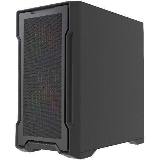Корпус PowerCase Mistral Micro X3B CMMXB-A3, ARGB, чёрный — фото 1