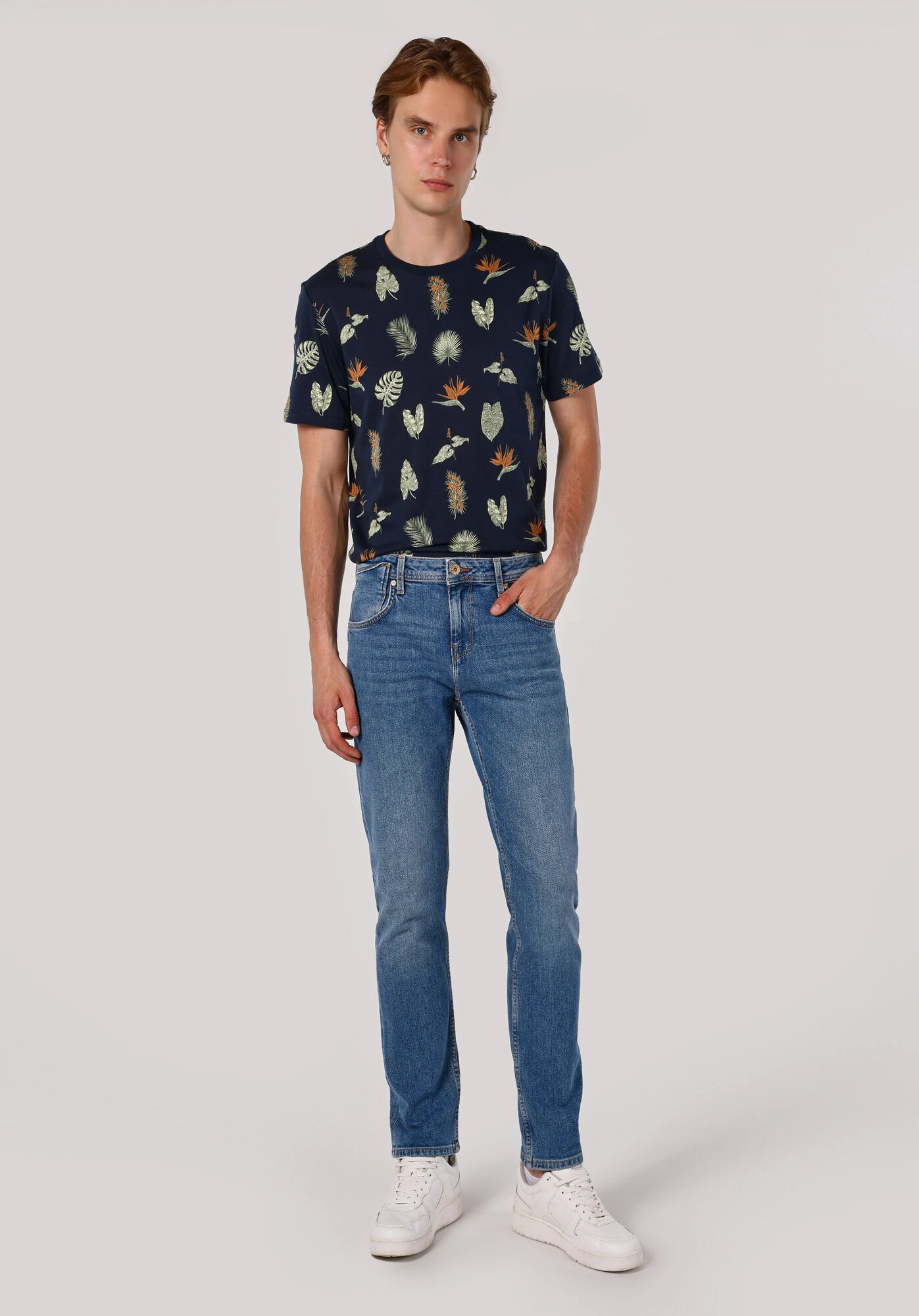 Джинсы COLIN'S 044 KARL Straight Fit, размер 34/32, cиний