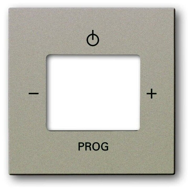 Плата центральная (накладка) для механизма цифрого FM-радио 8215 U ABB арт.2CKA008200A0166 ABB BJB Basic 55 Беж