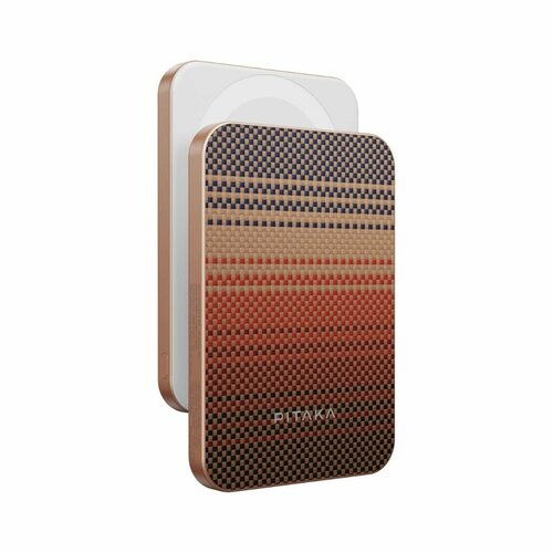 Внешний аккумулятор магнитный Pitaka Aramid Fiber Magnetic Power Bank Sunset 15100₽
