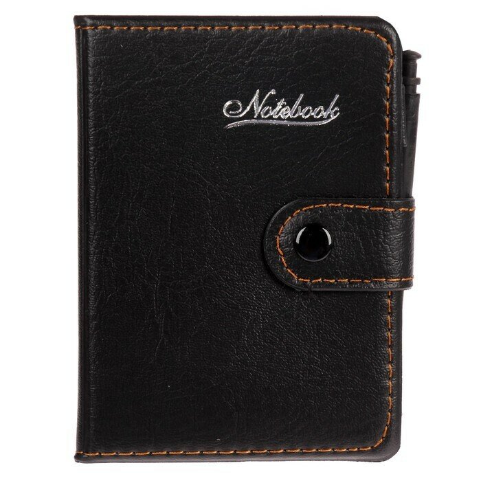 Записная книжка КНР с ручкой, формат А7, 65 листов в линейку 3723896