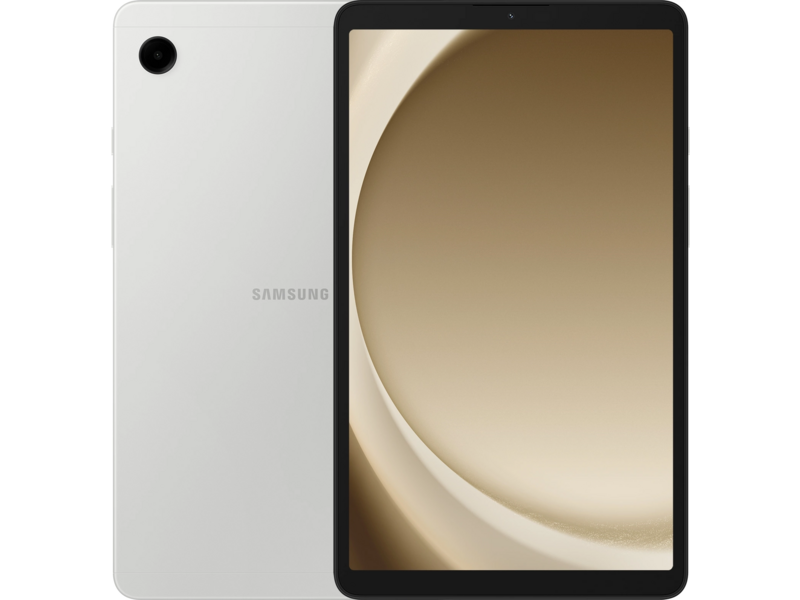Планшет Galaxy Tab A9 SM-X110 G99 (2.2) 8C RAM8Gb ROM128Gb 8.7" LCD 1340x800 Android 13 серебристый 8Mpix 2Mpix BT WiFi microSD 1Tb 5100mAh 7hr