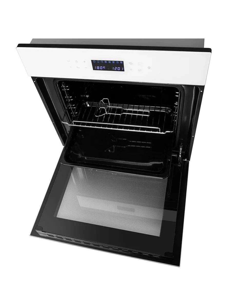 Встраиваемый электрический духовой шкаф Maunfeld EOEC566TW