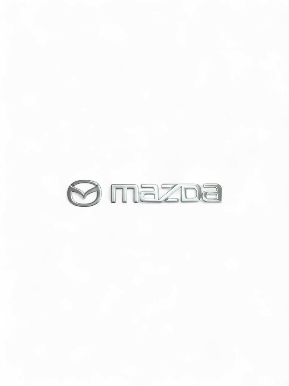 3D металлическая наклейка Mazda 10 шт