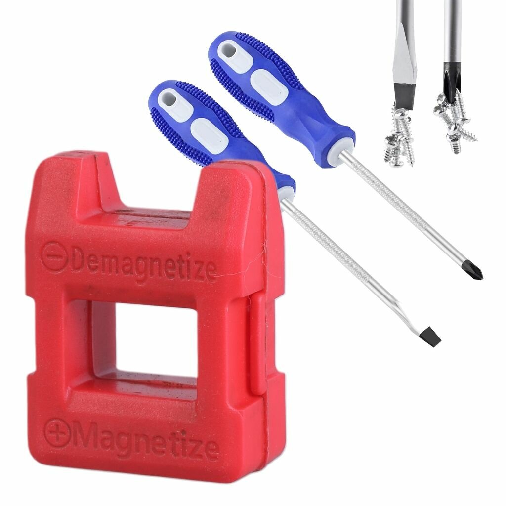 Пример использования магнитной отвертки в труднодоступном месте