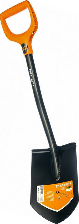 Лопата FISKARS штыковая укороченная SolidTM