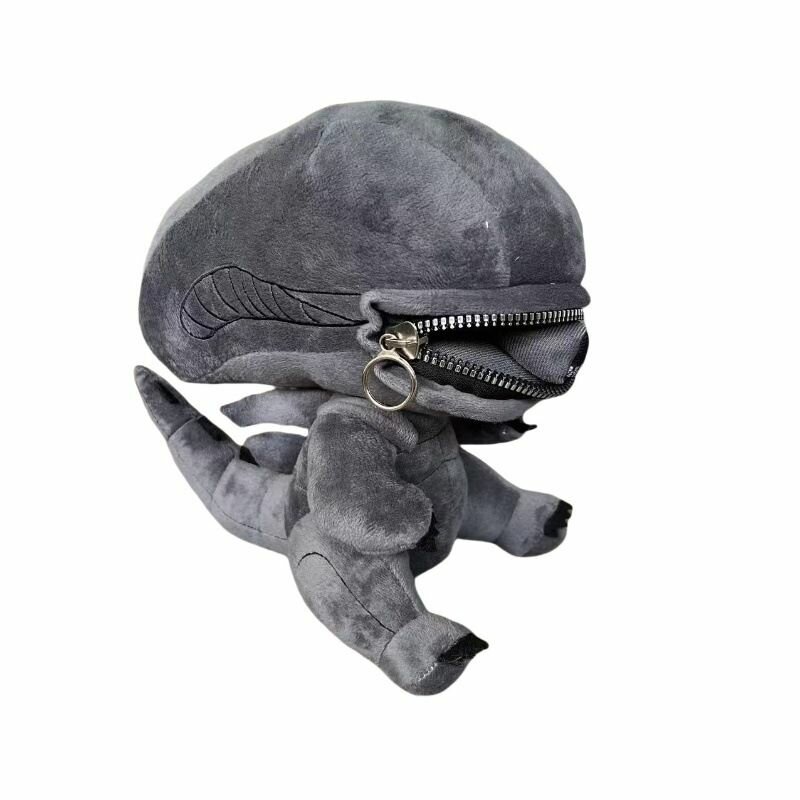 Мягкая игрушка Чужой (Alien) с молнией 23 см