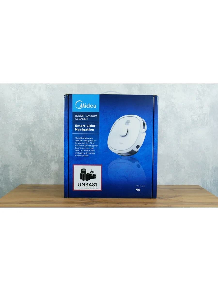Беспроводной робот-пылесос Midea M6, встроенный лидар. — фото 1