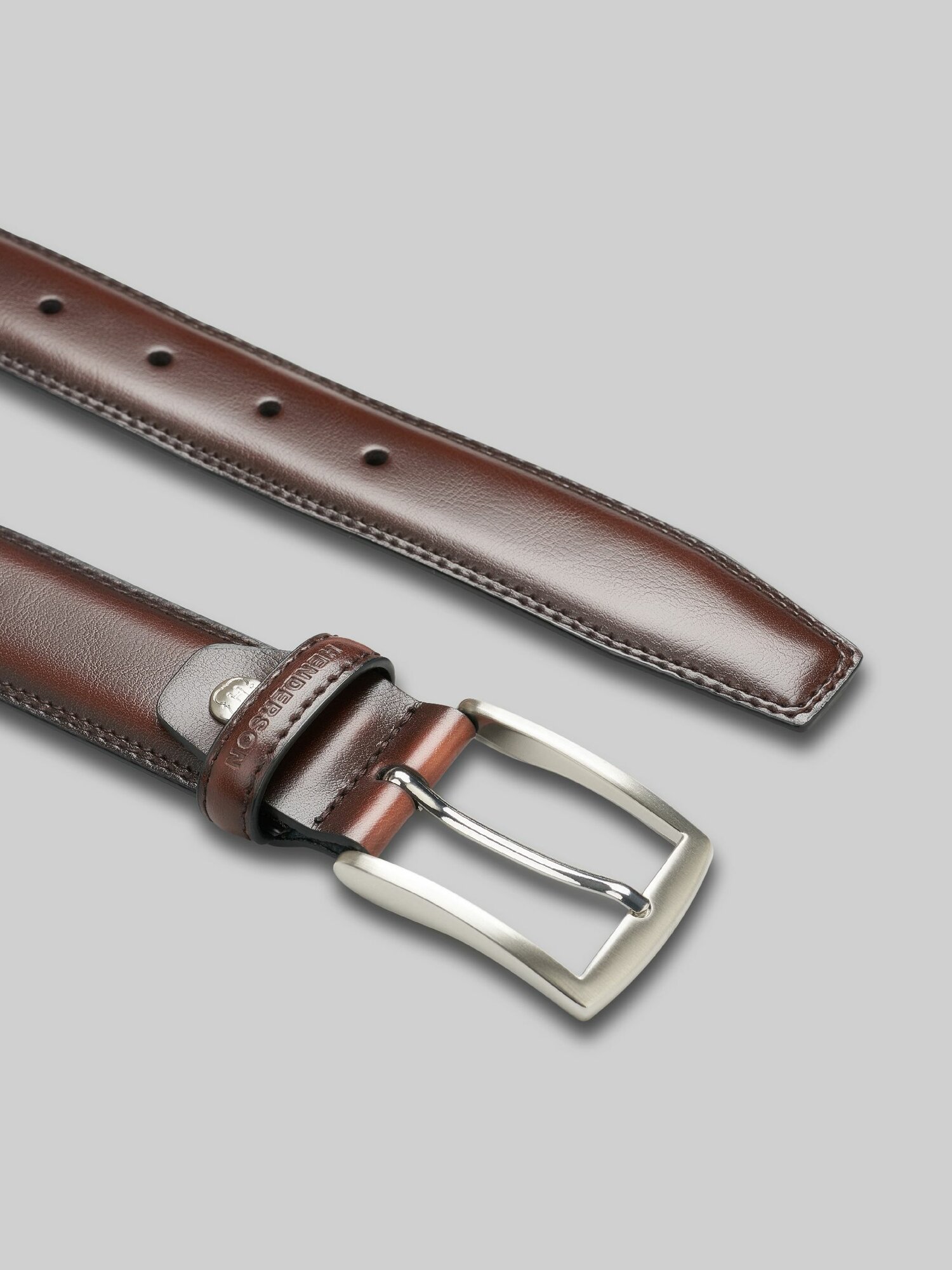 Ремень HENDERSON для мужчин, размер 135, темно-коричневый — фото 1