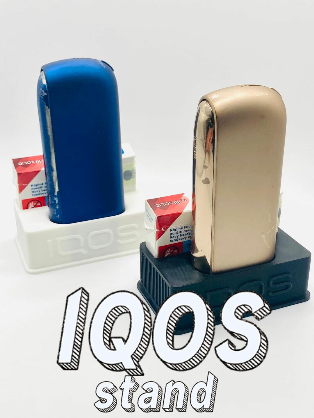 Подставка держатель для IQOSS, цвет Чёрный