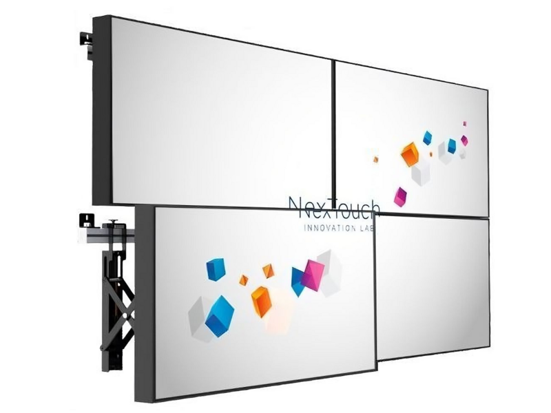 Панель NexTouch 55" NextPanel55W18 черный IPS LED 8ms 16:9 HDMI матовая 1200:1 500cd 178гр/178гр 1920x1080 DP USB 25кг (RUS)