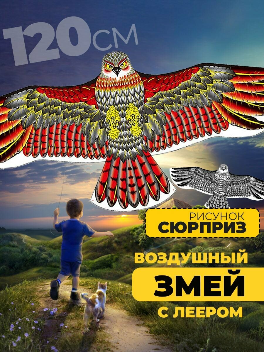 Воздушный змей большой Сокол