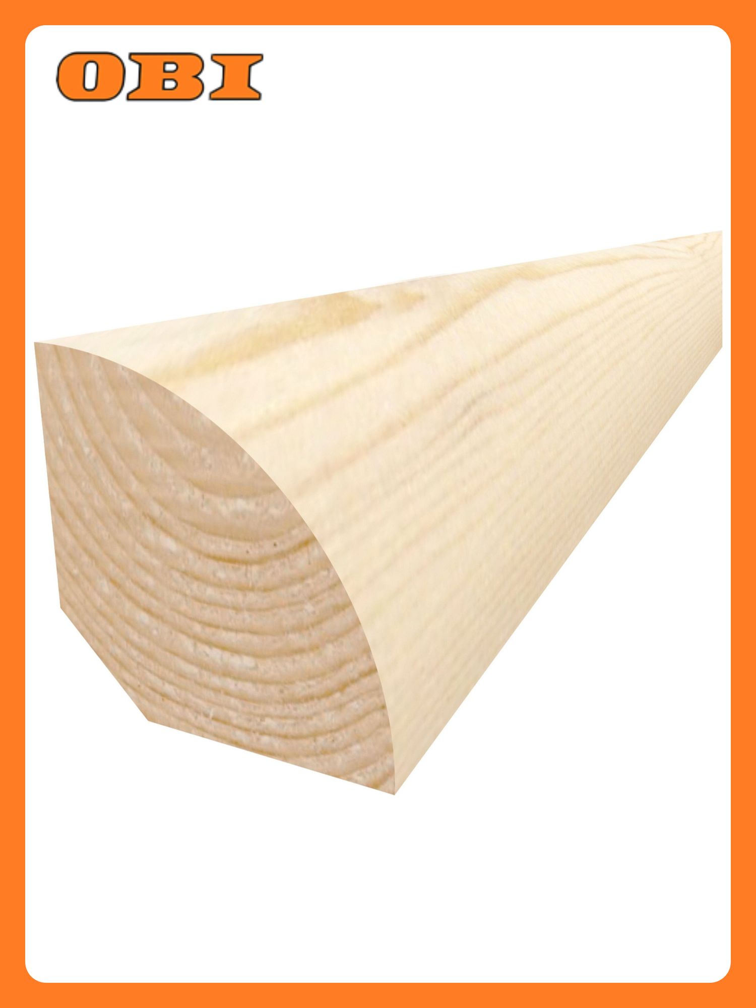 Штапик строганный сосна сорт Экстра 1000x15x15 мм