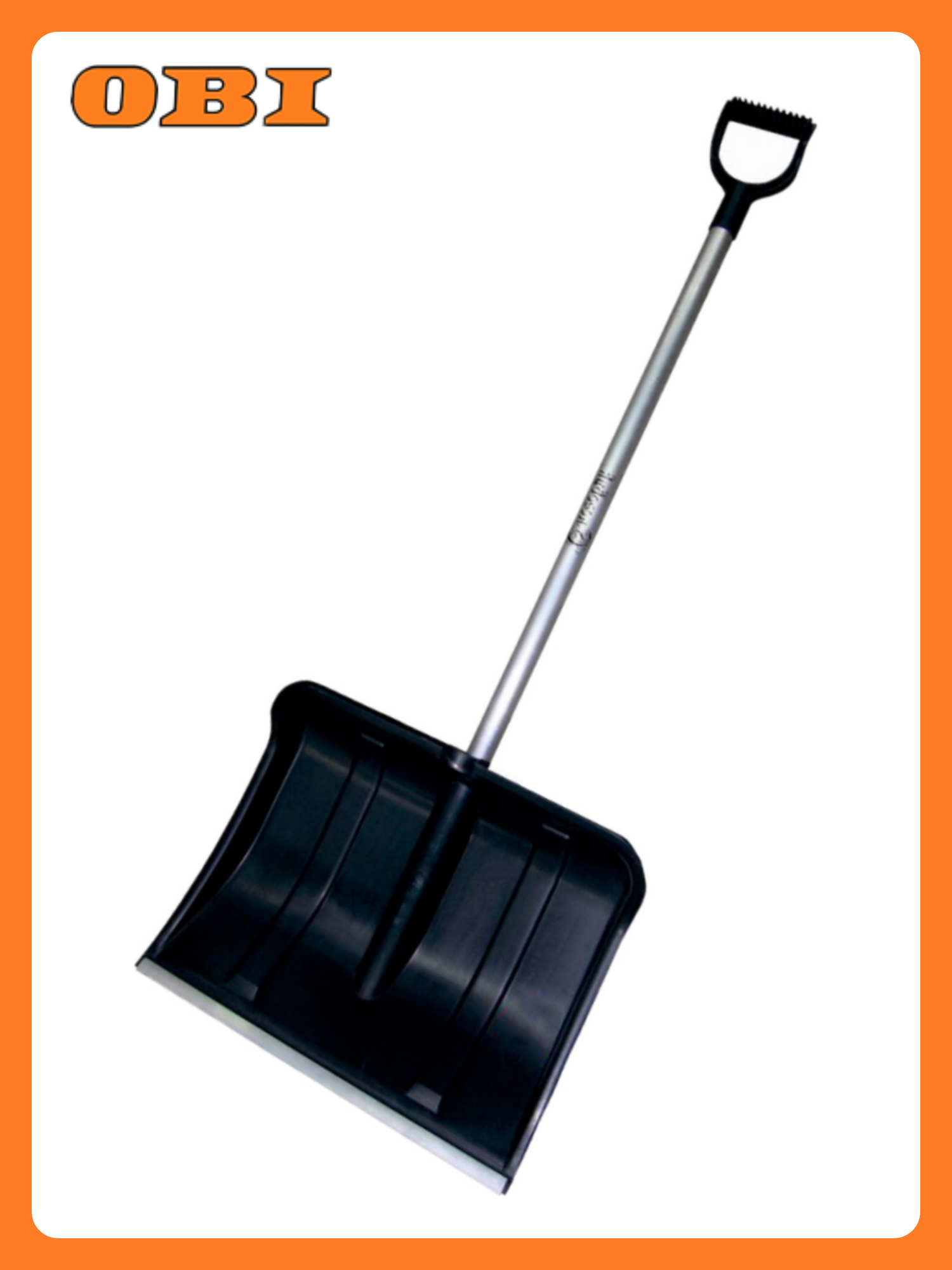 Лопата для снега Инструм Агро Снеговик 100162 с планкой 135 см