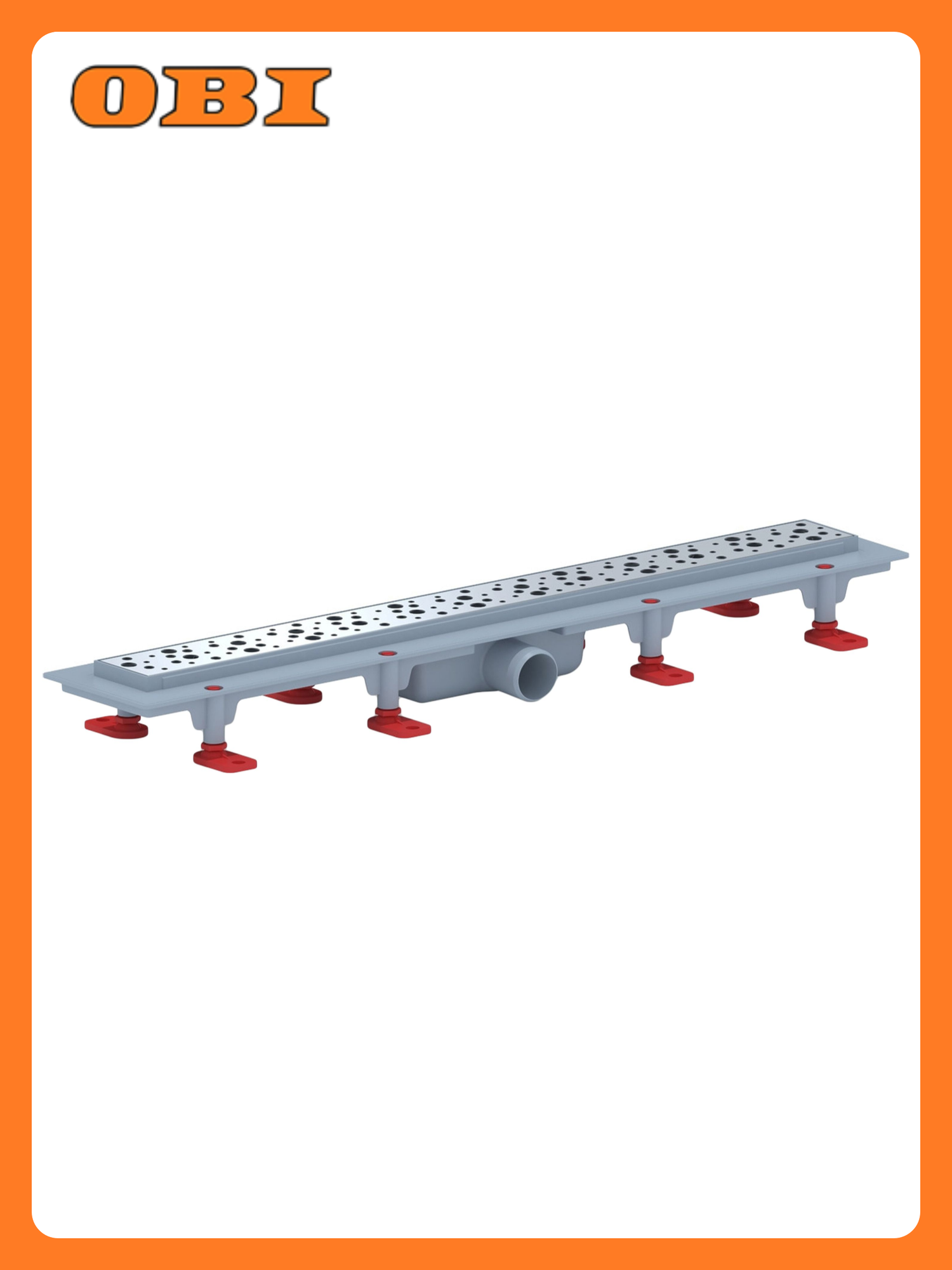 Трап водоотводный для водостока АНИ Пласт Штиль 650х62 мм