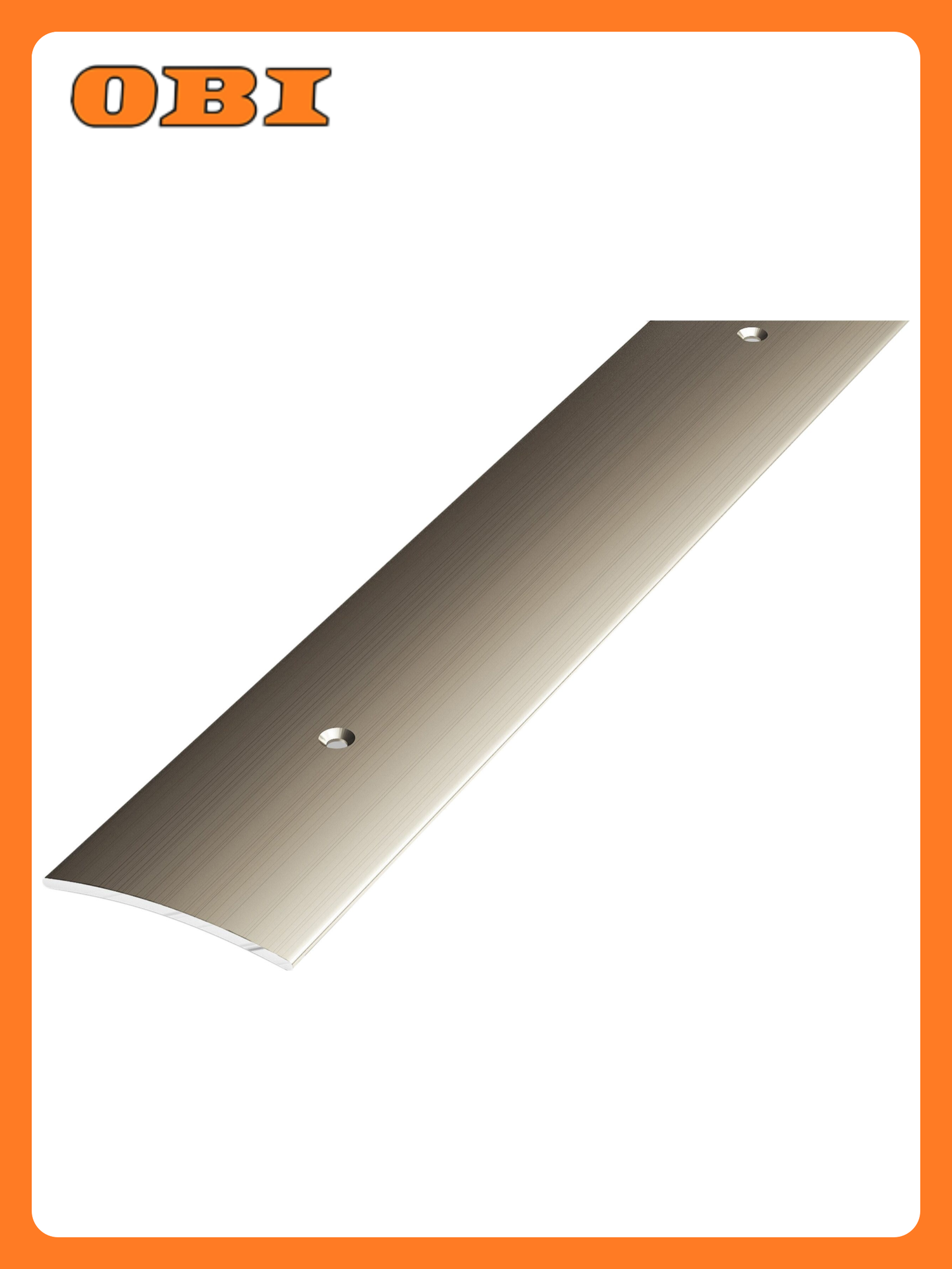 Порог одноуровневый лука ПС 04 900.042Л шампань анод алюминий 900х445 мм