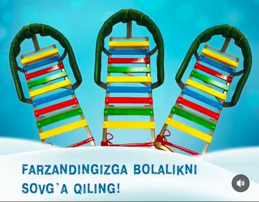 Санки для детей, снегокат легкий, прочный и спинка разборный — фото 1