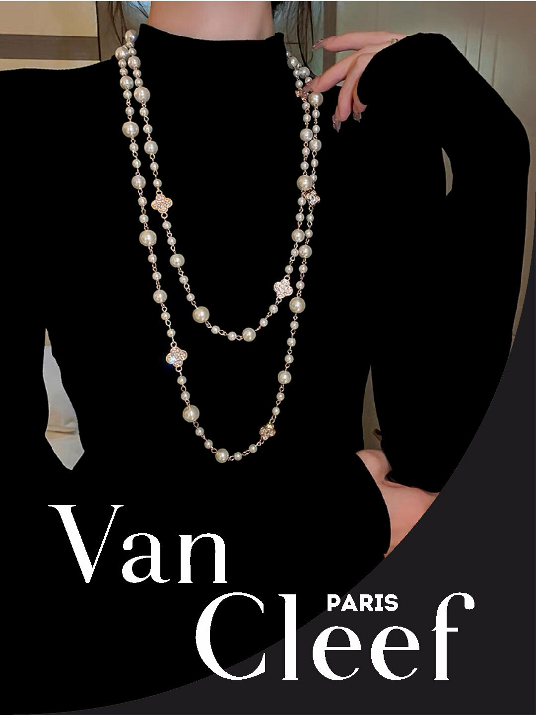 Бусы, аквамарин синтетический