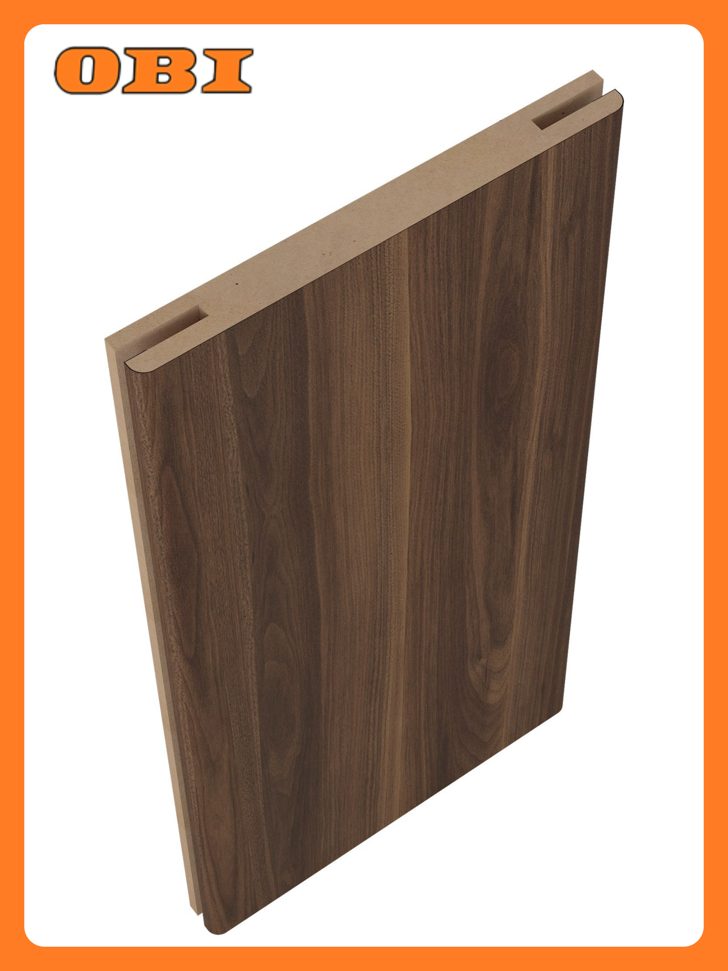 Добор дверной BELWOODDOORS МДФ коричневый 100 мм телескопический