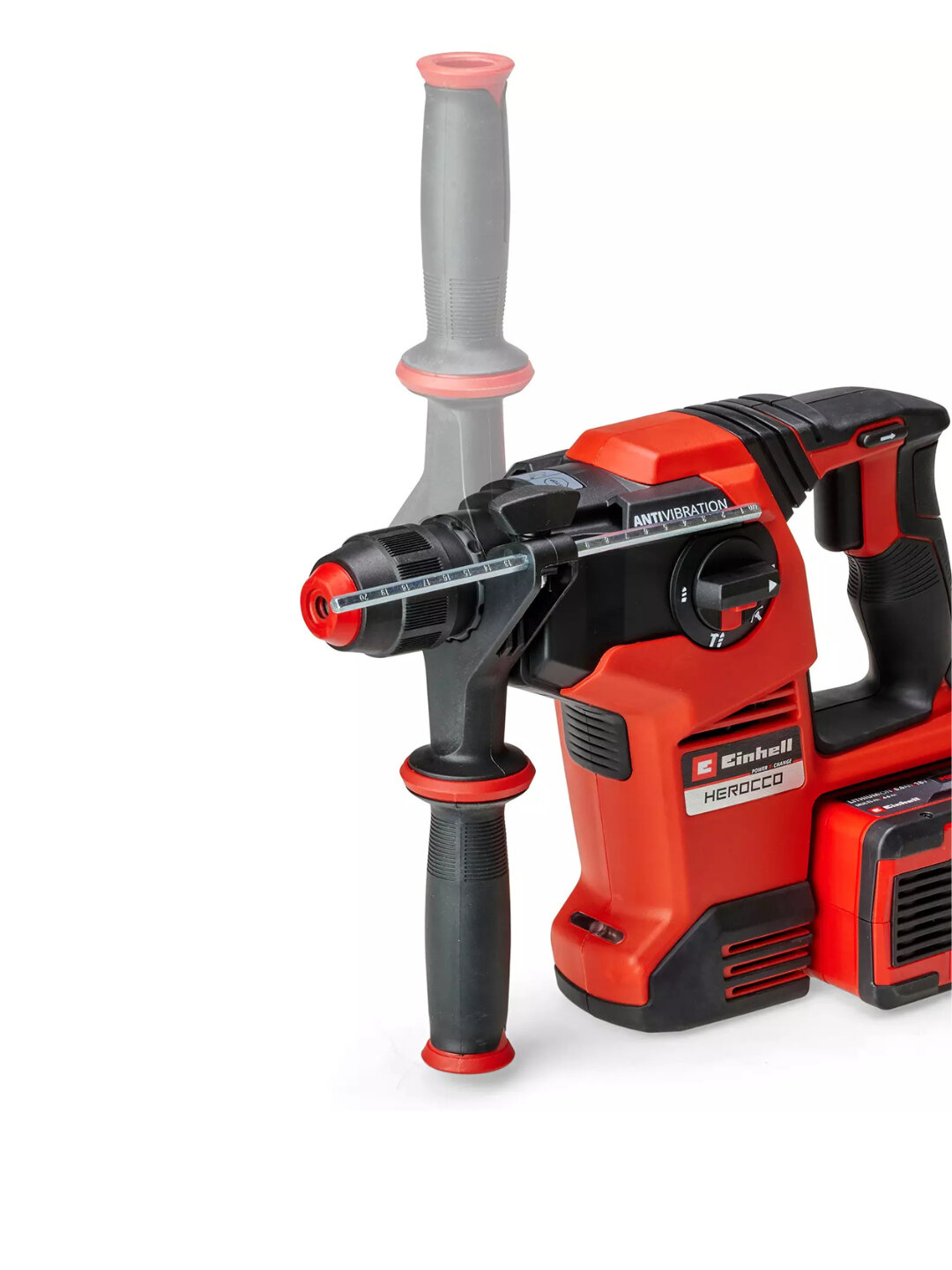 Перфоратор аккумуляторный Einhell HEROCCO 36/28 BL, 2×18В, 3.2 Дж, SDS+, Power X-Change — фото 1