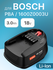 Аккумулятор для электроинструмента Bosch 18V (Power 4All), 3000mAh, PBA 1600Z000...