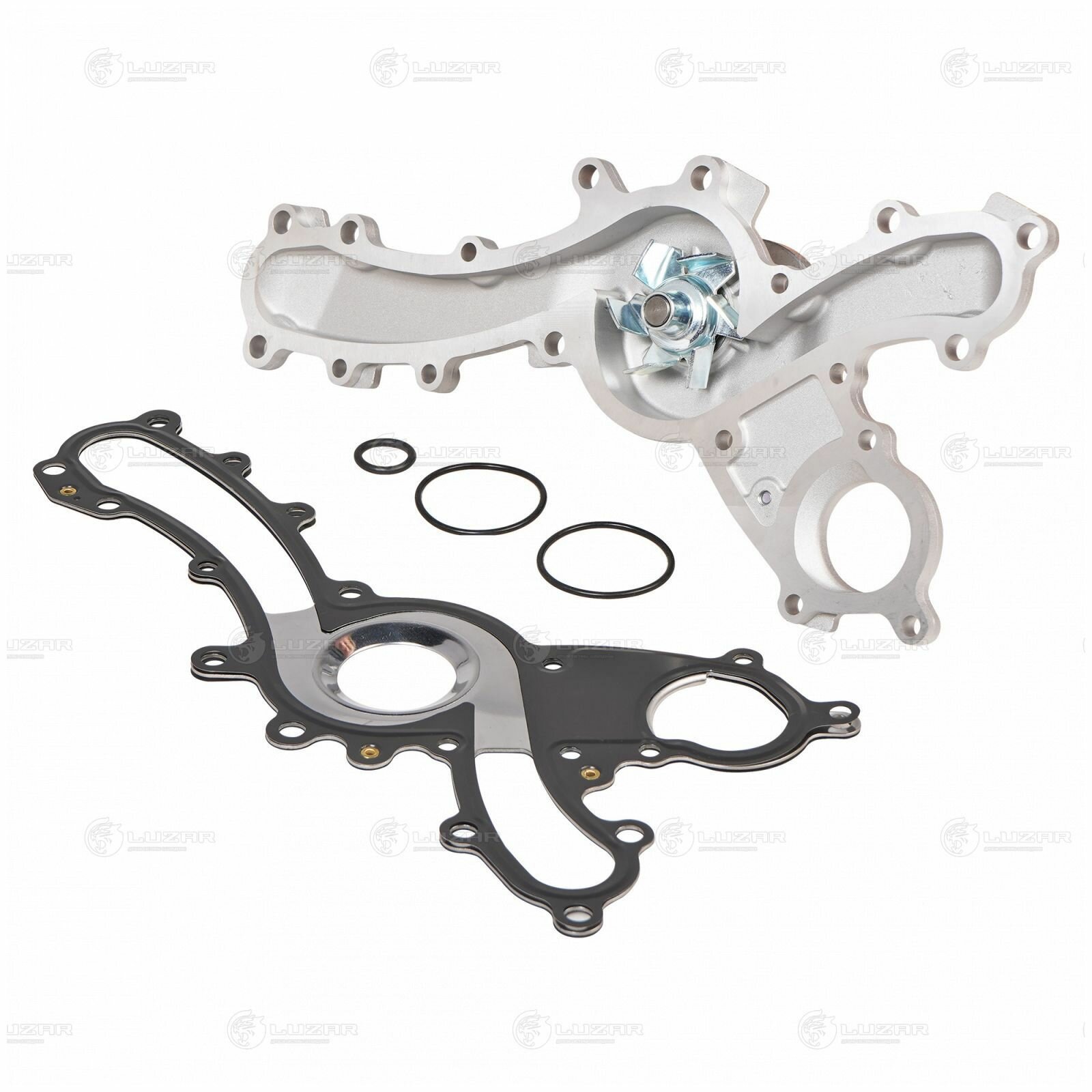 Насос водяной для а м Lexus GS 05- 3.0i 3.5i 2GR-FSE, 3 4 5GR с металл. прокладкой LUZAR LWP 1931