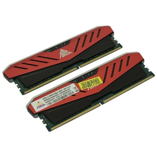 Оперативная память neoforza Mars 16 ГБ (8 ГБ x 2 шт.) DDR4 3200 МГц DIMM CL16 NMGD480E82-3200DE20