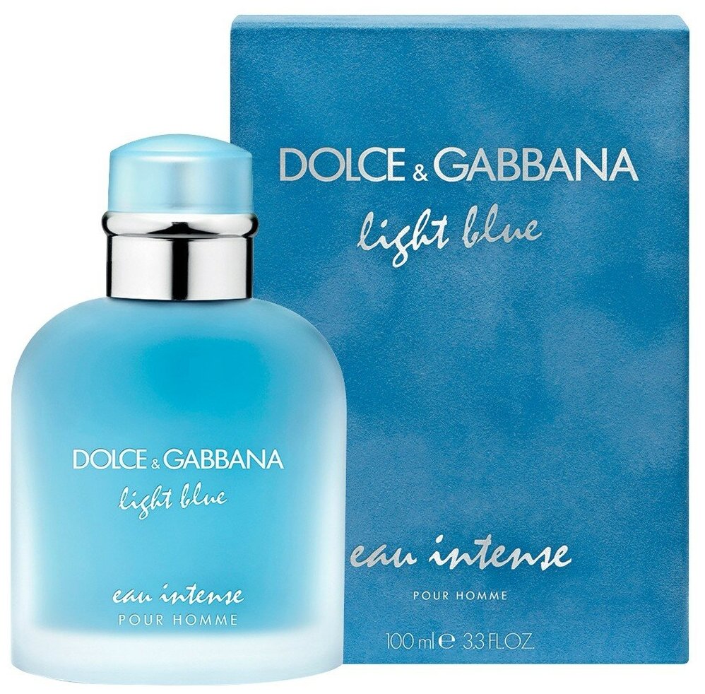 light blue intense gift set