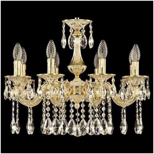 71101/3/125 B G Подвесная люстра под бронзу из латуни Bohemia Ivele Crystal