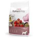 Сухой корм для собак Italian Way беззерновой, при чувствительном пищеварении, утка (для крупных пород) - изображение