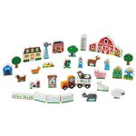 Игровой набор Melissa & Doug Wooden Farm & Tractor 4800 - изображение