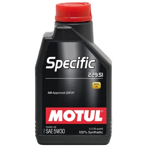 фото Синтетическое моторное масло motul specific 229.51 5w30, 5 л