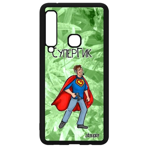 фото Чехол на телефон galaxy a9 2018, "супергик" смешной комикс utaupia