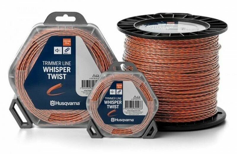 Леска Husqvarna Whisper Twist 1.5 х 15 5976691-01