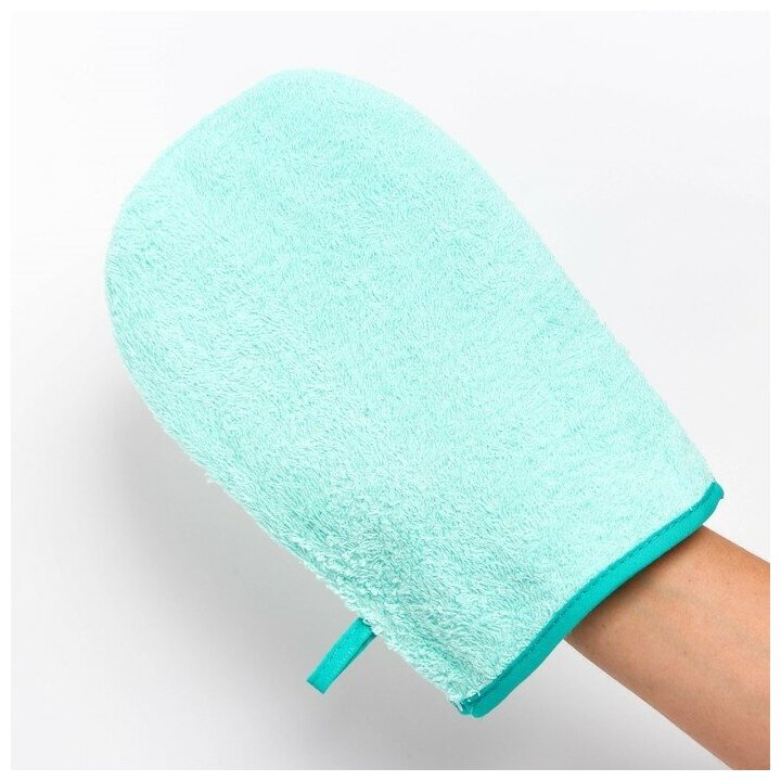 фото Курносики Мочалка - варежка для ванны