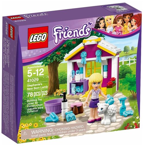 LEGO Friends 41029 Новорожденный ягнёнок Стефани, 78 дет.