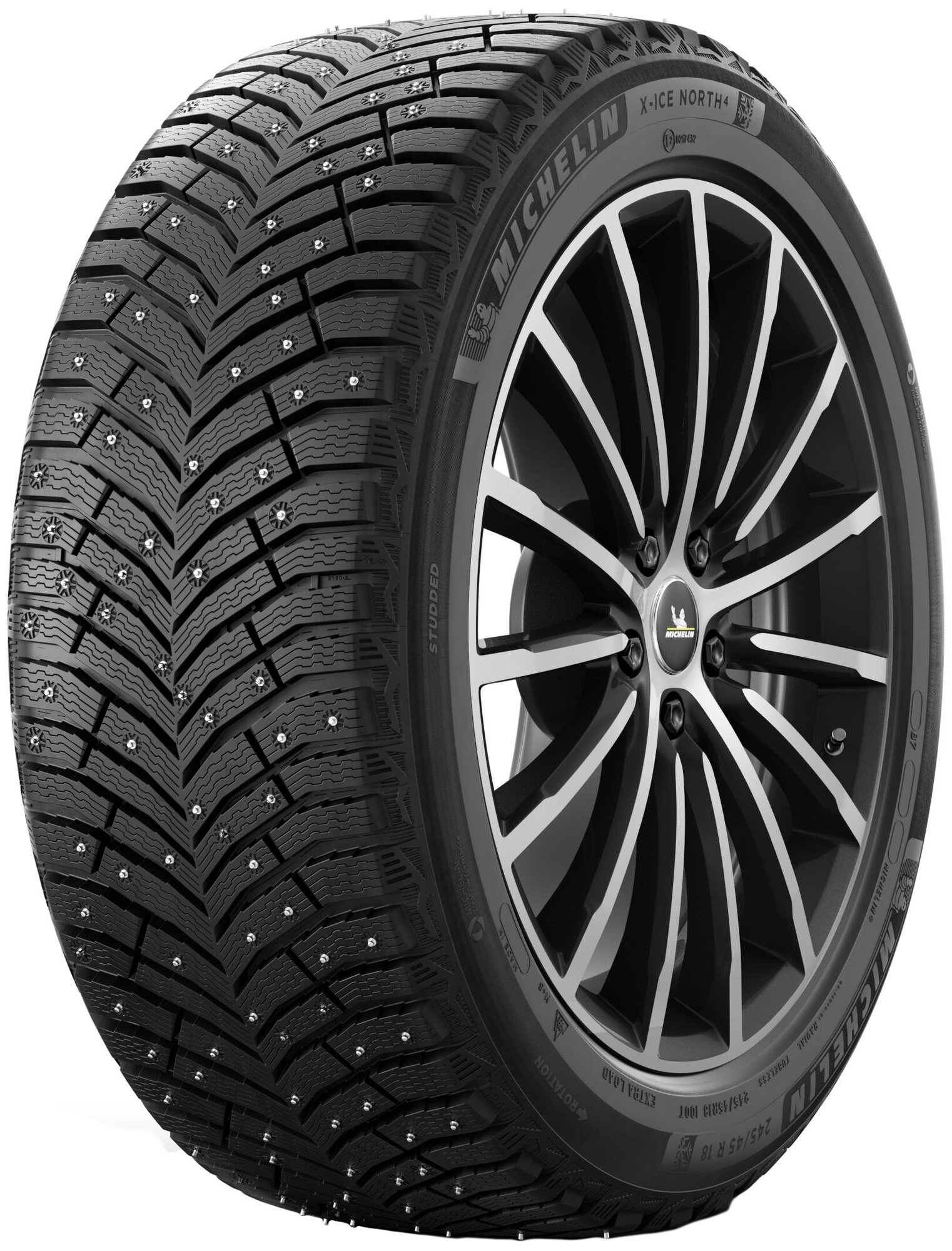 Автомобильные зимние шины Michelin X-Ice North 4 225/45 R17 94T