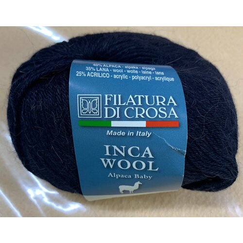 Filatura di crosa Inca wool 40% альпака 35% шерсть 25% акрил; 50гр-200м( 1 моток)