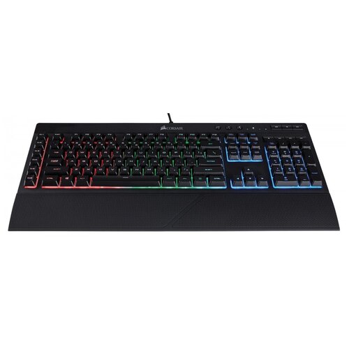 Игровая клавиатура Corsair Keyboard K55 RGB LED Black USB черный 1087900₽