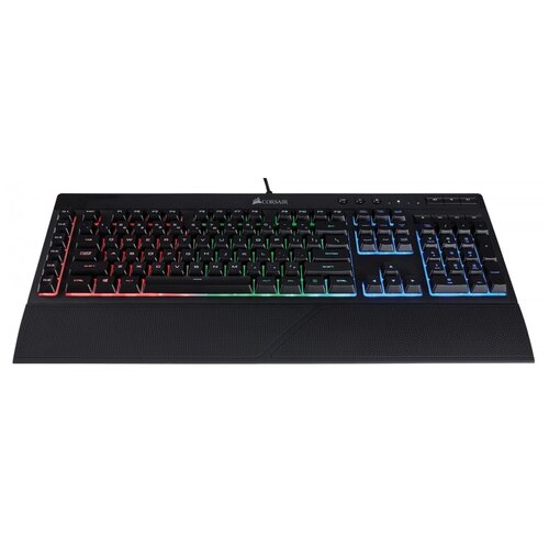 Игровая клавиатура Corsair Keyboard K55 RGB LED Black USB черный