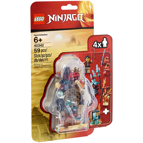 Минифигурки LEGO Ninjago 40342 Набор минифигурок, 59 дет. конструктор lego ninjago 71742 дракон оверлорда 372 дет