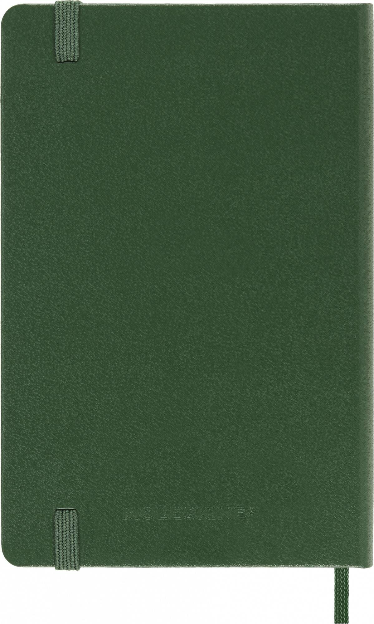 Блокнот Moleskine CLASSIC Pocket 90x140мм 192стр. линейка твердая обложка зеленый 9 шт./кор. - фото №6