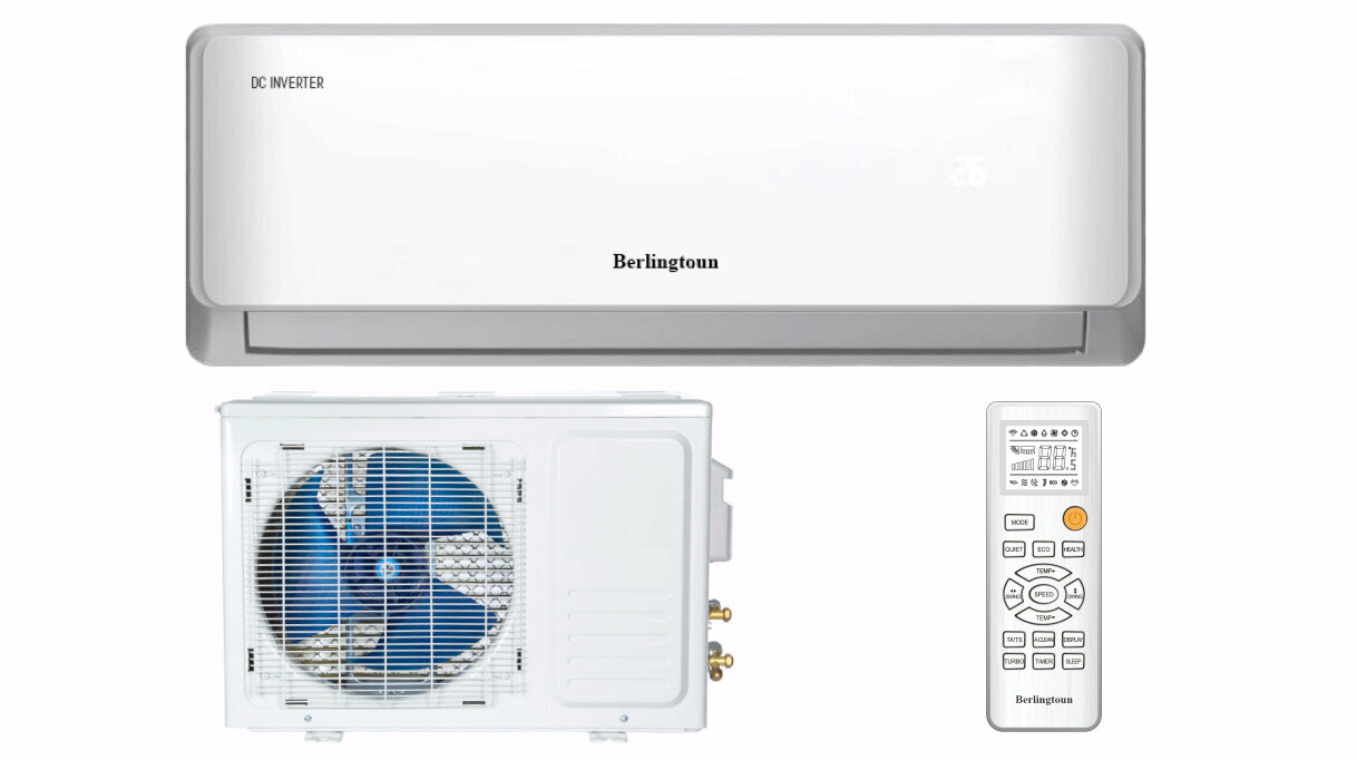 Кондиционер Berlingtoun Derby BR-12MBST1 настенный - фотография № 5